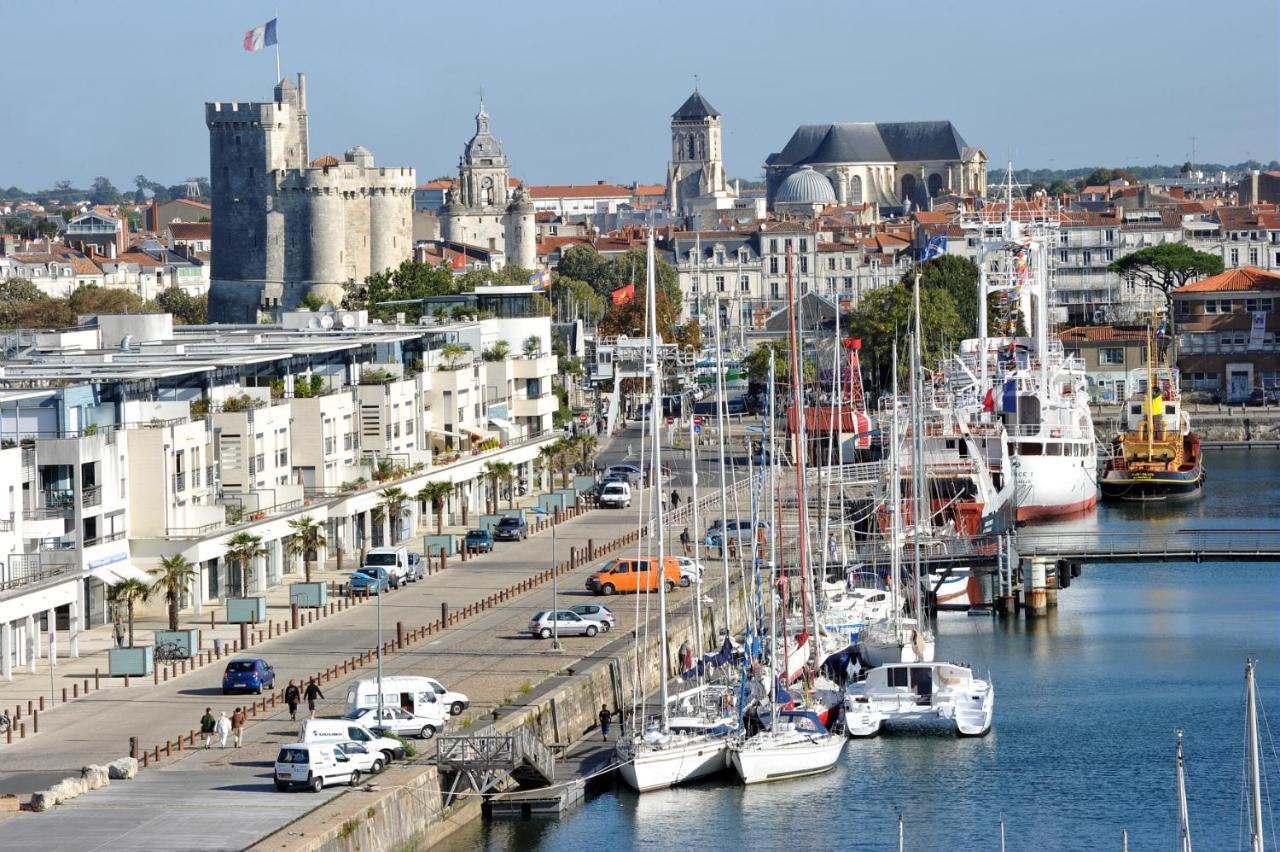 Charmant Cocon Iode Cosy Equipe, Baigne De Lumiere, Situe Au Coeur De La Rochelle A 1Min A Pied Du Marche Central Avec Tv Et Wifi ภายนอก รูปภาพ