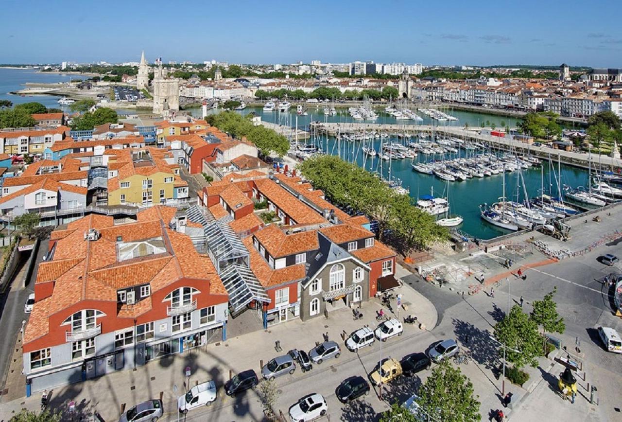 Charmant Cocon Iode Cosy Equipe, Baigne De Lumiere, Situe Au Coeur De La Rochelle A 1Min A Pied Du Marche Central Avec Tv Et Wifi ภายนอก รูปภาพ