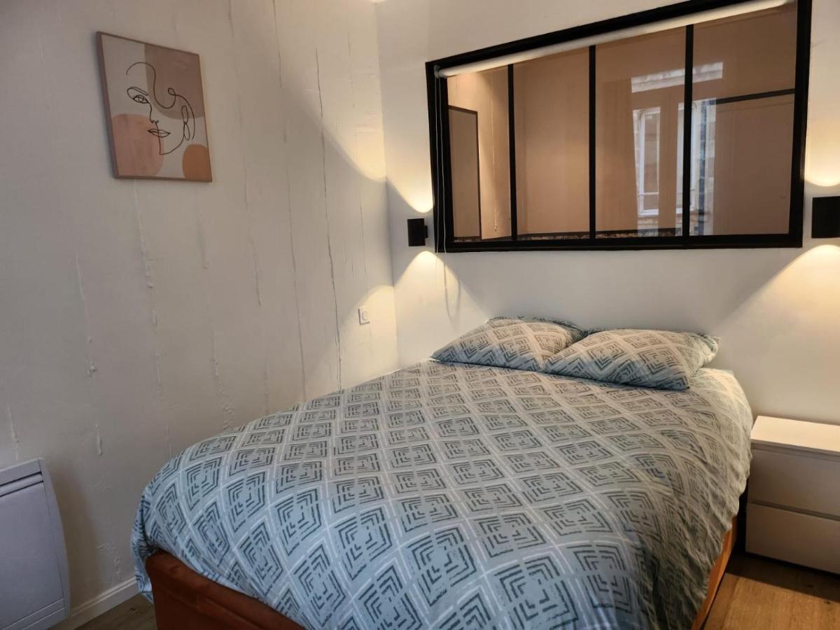 Charmant Cocon Iode Cosy Equipe, Baigne De Lumiere, Situe Au Coeur De La Rochelle A 1Min A Pied Du Marche Central Avec Tv Et Wifi ภายนอก รูปภาพ